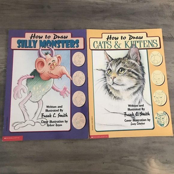 Other | Set Of 2 How To Draw Books | Poshmark